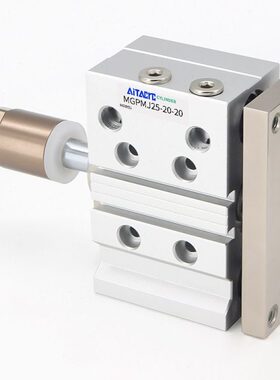 三轴三杆气缸行程可调带导杆 MGPMJ/TCMJ12/16/20/25/32/40/50/63