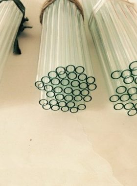 玻璃管6/7/8/9/10/12mm直玻管30cm导管T/Y直角实验玻璃器皿可定制