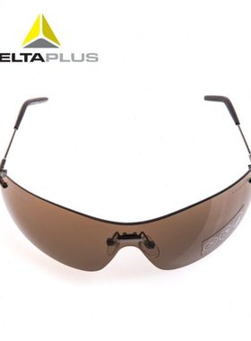 代尔塔 101137 防雾防刮擦防冲击防风沙复古飞行员款安全眼镜