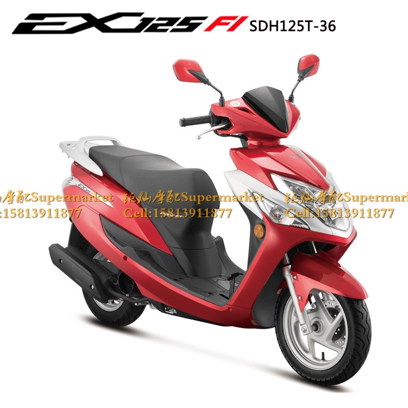 新大洲SDH125T-36 EX125保险B架防摔杠EX125护架保险杠EX125护杠