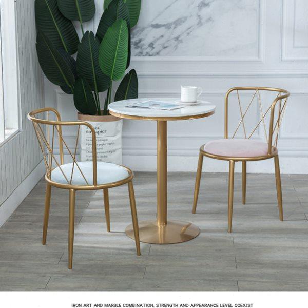 北欧大理石餐桌椅组合简约餐桌桌会议桌网红餐桌椅铁艺椅子靠背椅,住宅家具,大理石餐桌,淘宝优惠券,粉丝福利购,淘宝优惠卷