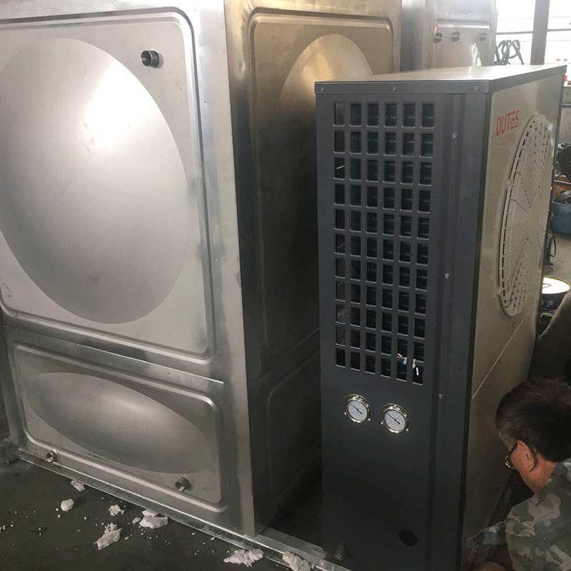 供应空气能一体机圆柱形承压保温水箱双层保温水箱空能水箱