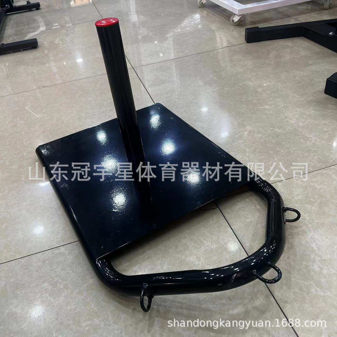 健身房器材室内推拉雪橇车负重训练雪橇车爆发力量训练器