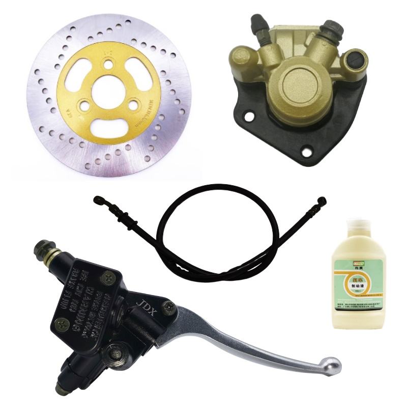 适配海王星福星125右上泵下泵悠E铃木超人卡钳HMS125T-2前碟刹车