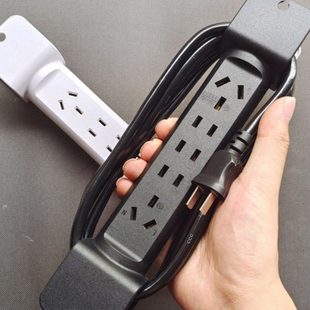 纯铜户外电源线插板插座2芯电线软线接线板5 15米延长线绕线盘