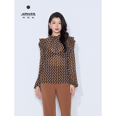 AMS阿玛施秋季新款老钱风