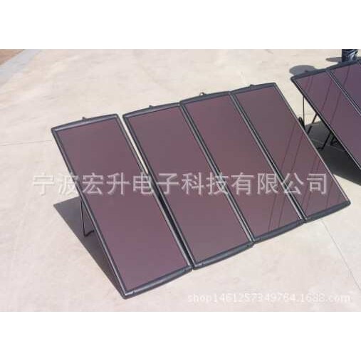非晶硅100W小太阳能电池板光伏发电板厂家组件系统家用充电车载