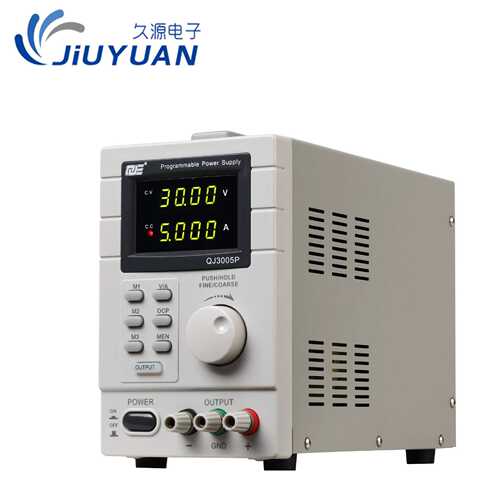 JESVERTY久源QJ3005P直流稳压电源30V5A单片机低温漂10mV1mA