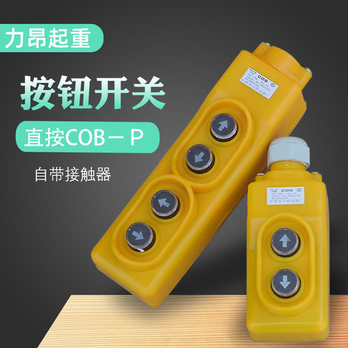 包邮COB防雨型起重机用直控按钮开关微型电动葫芦21P/22P力特电器