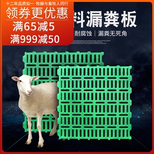 羊用漏粪板塑料羊床板养羊专用地板保育床接粪漏缝板养殖场设备