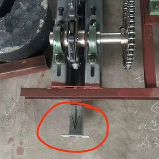 喷塑流水线链条轨道驱动胀紧x弯轨喷涂挂具全自动输送工业链条配