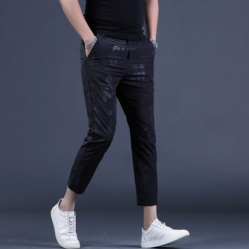 男九分裤西装休闲裤男士西裤潮牌男裤男生七分裤长裤八分男款裤子,男装,西裤,淘宝优惠券,粉丝福利购,淘宝优惠卷