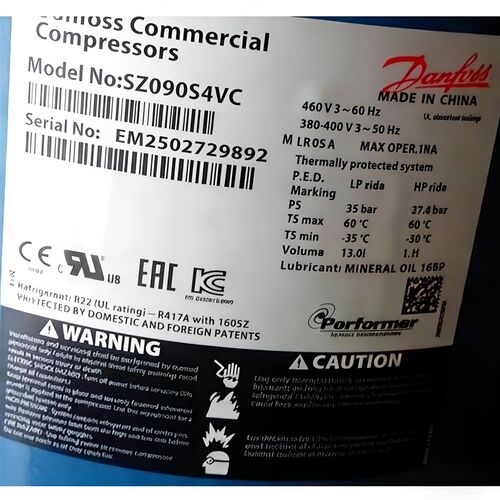 SM100S4VC SZ100S4VC SZ090S4VC SM090S4VC适用丹佛斯制冷压缩机