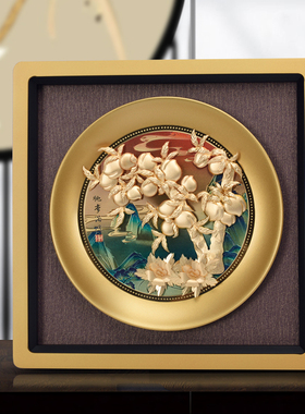 毕业礼物送学校送老师桃李满门金箔画纪念实用摆件男女教师节礼品