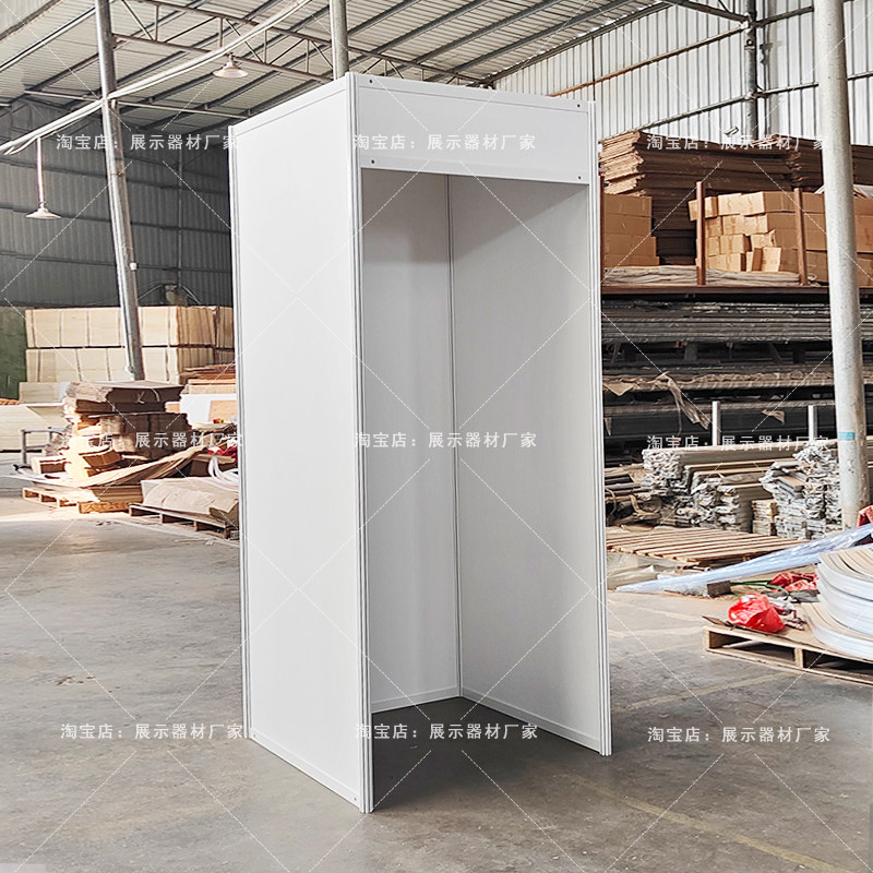 商场服装店移动试衣间快闪展架临时搭建可拆卸房间隔断化妆更衣室