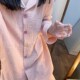 2024新款 网红甜美b少女婴儿纱纯棉长袖 睡衣女春秋款 棉纱家居服套