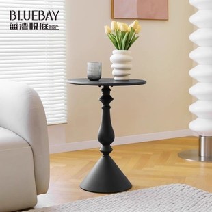 创意小圆桌子沙发边几客厅小茶几简约会客室角几置物架卧室床头柜