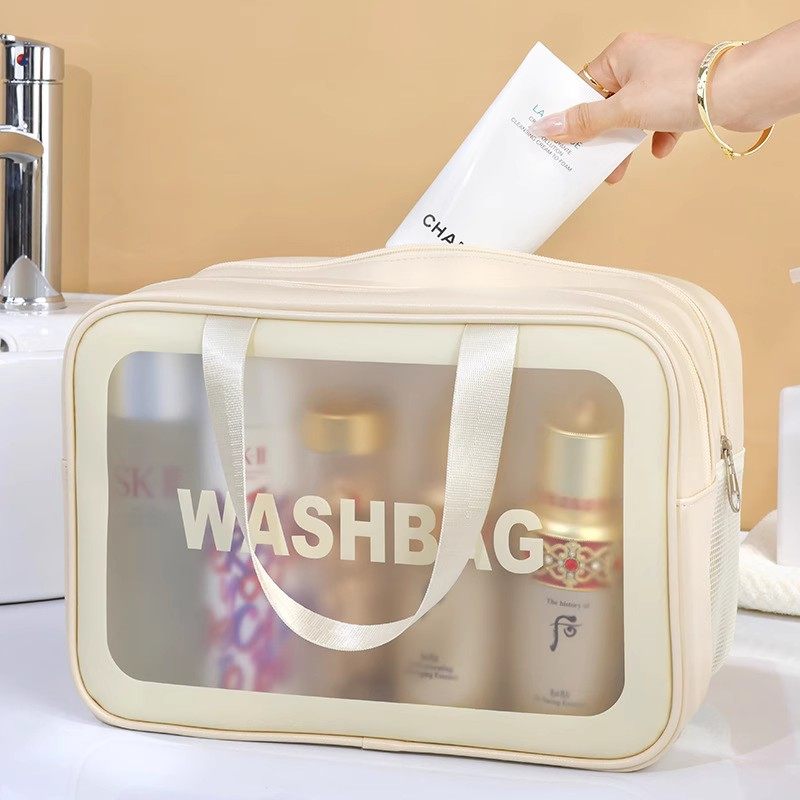 出差旅行洗漱包女化妆包大容量干湿分离便携收纳包防水高级旅行袋