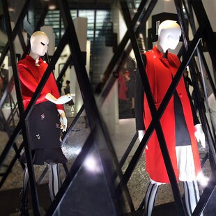 模特道具 女全身服装店展示架y 女款假人内衣婚纱橱窗拍摄 玻璃钢