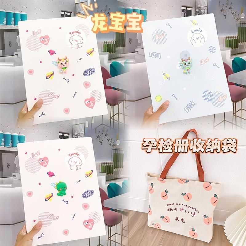 龙宝宝孕检收纳册孕期档案册资料包a4a5文件夹孕妈妈产检收纳单子
