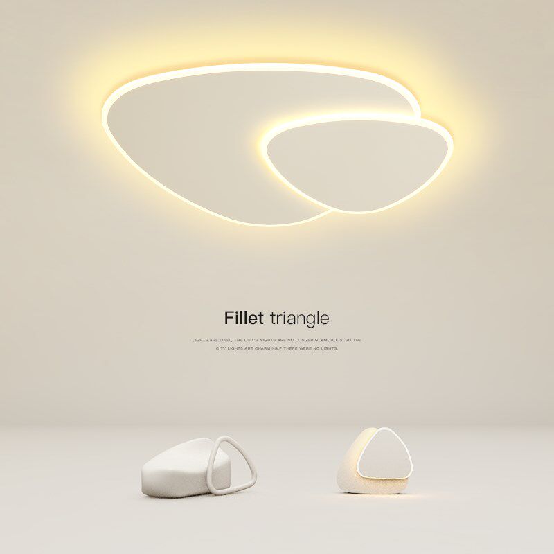 创意个性卧室灯北欧led吸顶灯简约现代小客厅灯几何餐厅书房灯具