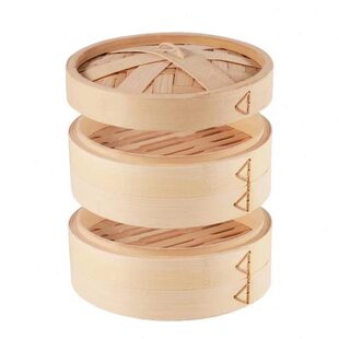 竹编保温小笼包竹蒸笼屉蒸格竹子粉蒸肉格子竹制盖子家用蒸隔无漆