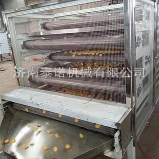 膨化玉米粉设备 熟化玉米粉生产线济南泰诺机械现场操作视频