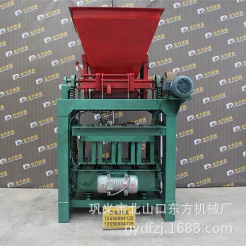 4-35砖B料斗400200-200生产线空心东方4-35砖-机配叉砖车水泥制机