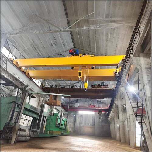 梁起1重机25t欧式双式梁行车6吨2双ZCI0吨货物起重吊装双梁桥起重