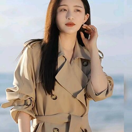 风衣外套女中长版2026春