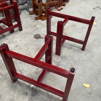 实木桌腿红花梨木支架原木茶几大板桌脚茶台茶桌脚餐桌支撑脚定制