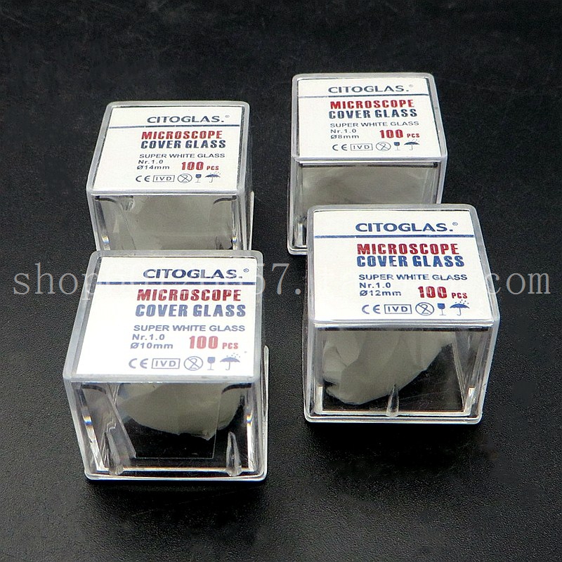 8 10 12 14 18 20 2y4mm世泰免清洗圆形玻璃盖玻片 细胞爬片
