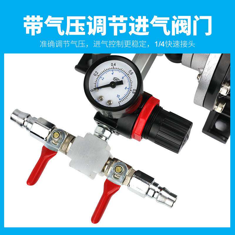 百马A15气动隔膜泵AS15泵浦AS20油漆喷漆泵3分4分6分双隔膜泵1寸