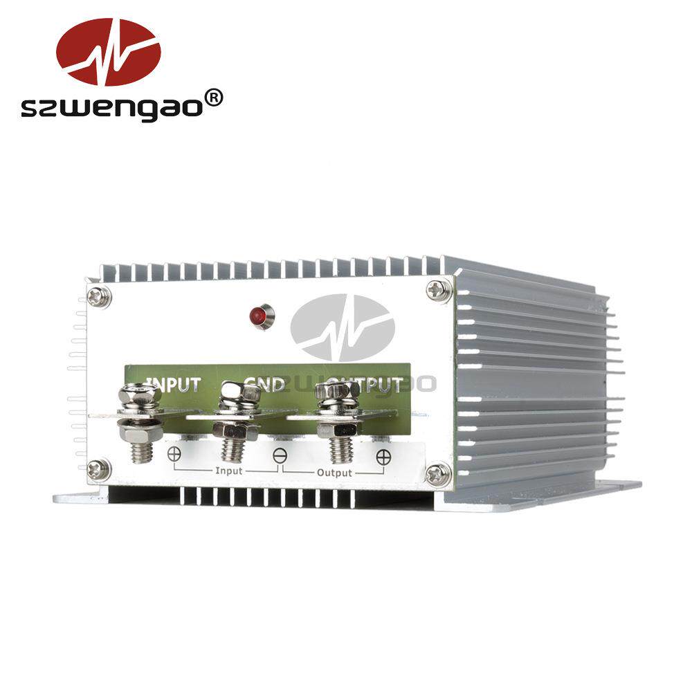 大功率2V0转12V转W-24S12换器24V变12V降压器车载244V降12V5A60A