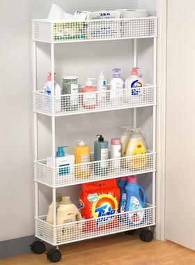 夹收置物架门缝后缝隙纳柜浴室极窄NUA落地窄缝架子卫生间薄超窄