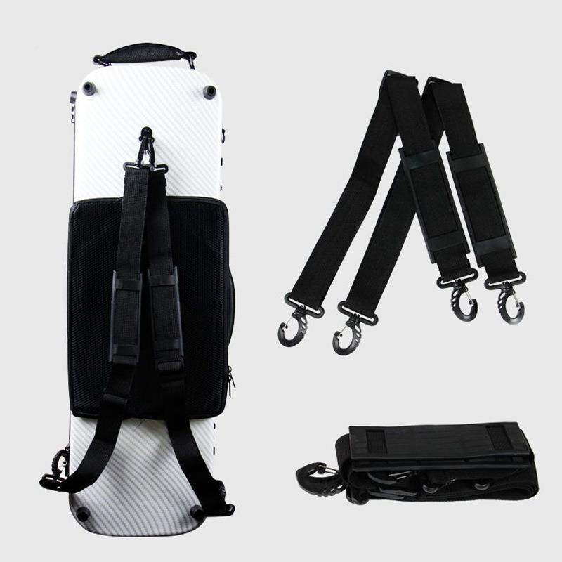 芬特乐器配件碳盒纤维琴ULK盒量大价小提音琴双肩带小琴提琴方琴