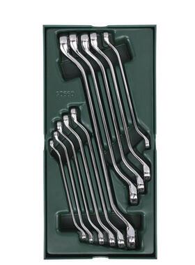 工托汽修汽保组套双头梅车花扳手393筒扳套子汽具修理套装09905