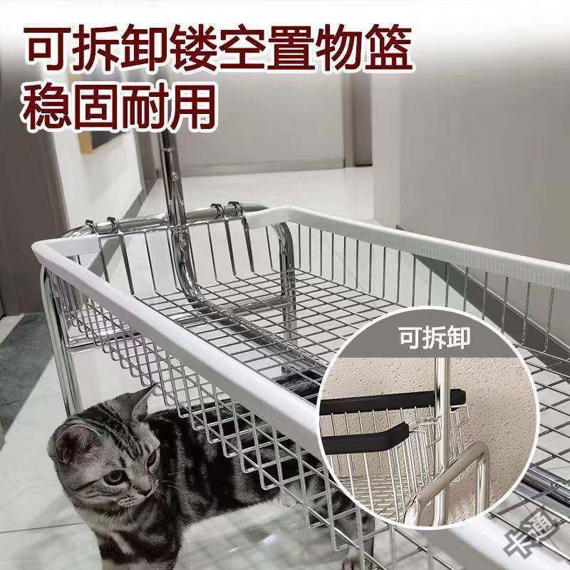 落地架挂衣架架移动室多功能收纳子服装店展示网红卧带蓝0026h置