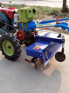 99918马机力柴油加两高底盘水旱用手扶拖拉山农地田运输乘坐式旋