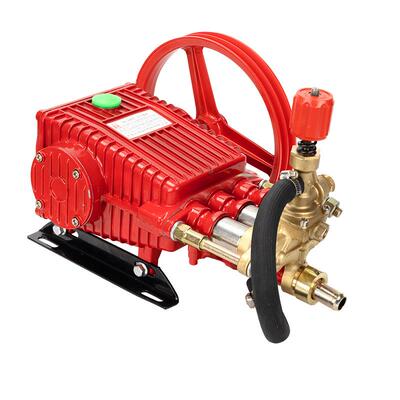 高清洗机泵头洗车55185/58型商用高洗车压机泵头泵总压成清洗机配