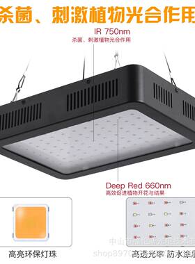 亚逊室内光谱led植物马BCD灯1200W150DL全E植物生长照明育苗补光