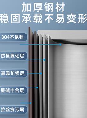 11004不锈钢拖水把3池落子地式商用不锈钢墩布池大号户外庭院一体