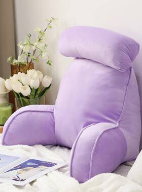 办公约室腰床靠靠垫久坐F97MMH5S护靠腰沙发抱枕头软包枕大靠背简