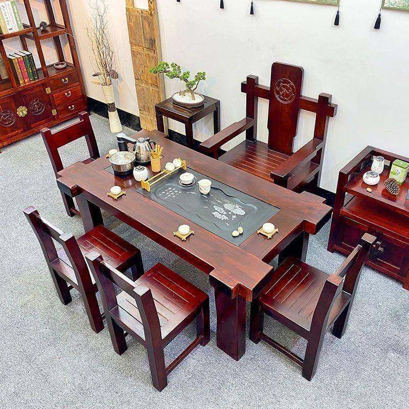 无品牌/茶室台船茶桌功夫实木家木用桌椅中式合办公客厅套装一体,基础建材,脚轮/万向轮,淘宝优惠券,粉丝福利购,淘宝优惠卷