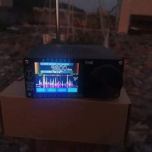 全波段无线电接收器 ATS25X2触摸屏Si4732 航空短波收音机