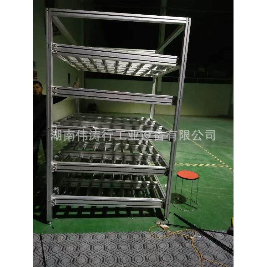 永州线棒周转车，物料架，滑轨架，流利架，湖南工作台直销