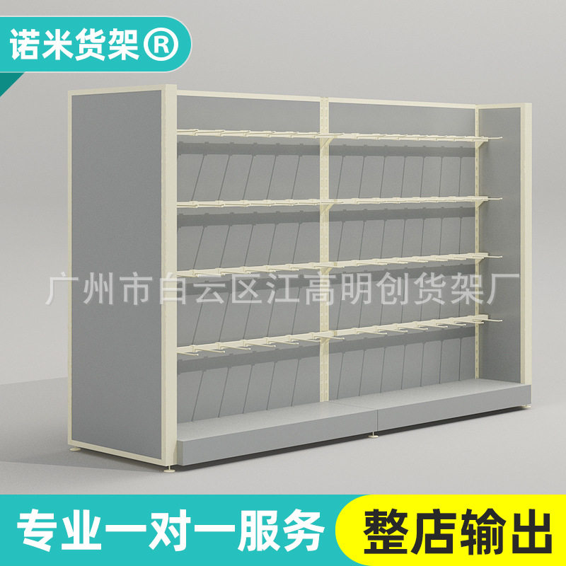 新款精品店展示架超市商店文具中岛货柜便利店文创玩具货架展示架