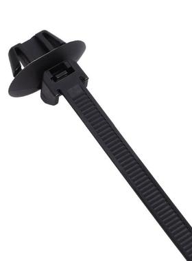 汽车蘑菇头5.5*160mm插销式扎带HS119型500条/包椭圆孔螺旋杉树型