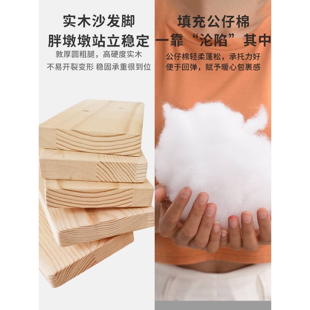 懒人沙发床出租房卧室小沙发小户型双人榻榻米简易可折叠单人新品