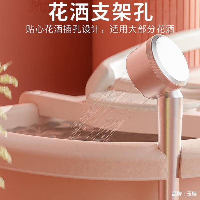 可折叠家用儿童孕妇洗头发躺椅多功能洗头椅女孩成人伸缩洗头床